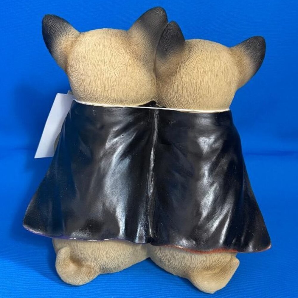 BRAND NEW FRENCHIE FRENCH BULLDOG LIGHT UP HALLOWEEN DECOR / DECORATION / STATUE - Picture 10 of 16